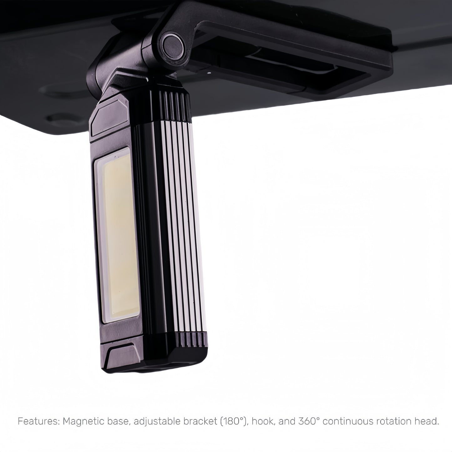 ไฟตกปลาพร้อมแม่เหล็กหมุนอเนกประสงค์สำหรับตั้งแคมป์กลางแจ้ง WEELHIKE