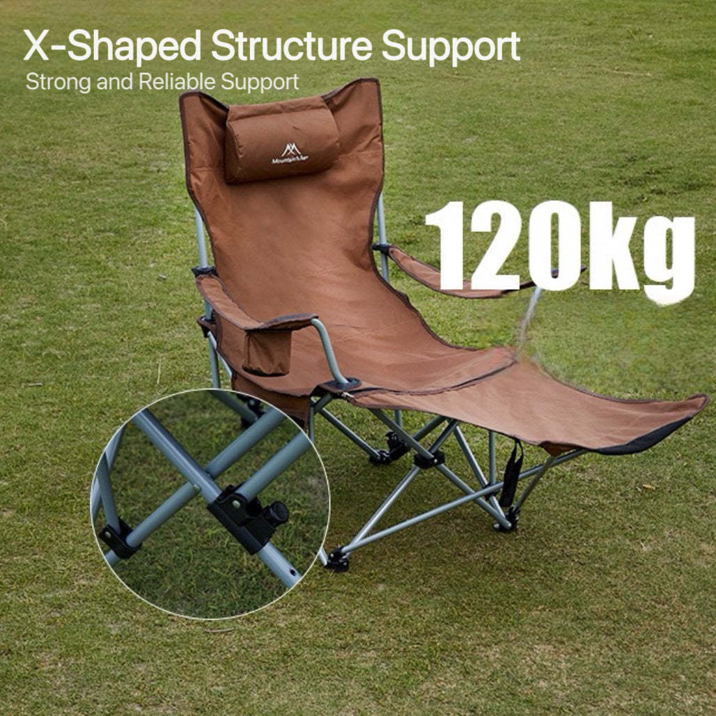 MOUNTAINHIKER Lightweight Adjustable Recliner Comfort for Outdoor