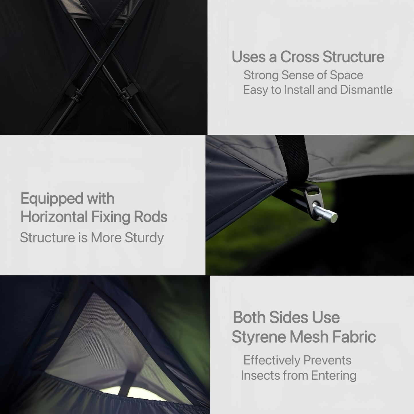 SWS Outdoor Camping Hiking Two-Person Tent - Portable, Waterproof, and Sunproof Shelter