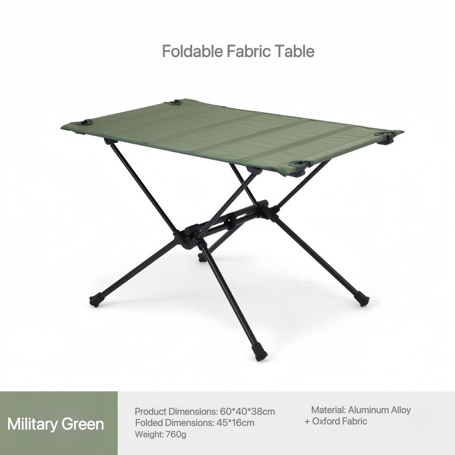 Nana Outdoor Lightweight Aluminum Alloy Portable Folding Tabl